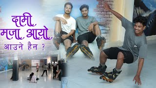 Skate Park Vlog  Roller Skate Park  Chitwan Nepal [upl. by Aruon]