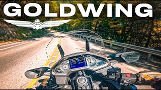 Honda Goldwing DCT first ride [upl. by Marciano117]