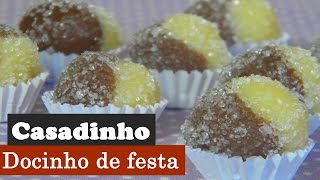 APRENDA A FAZER CASADINHO  Docinho para festa AQUI NA COZINHA [upl. by Imef590]