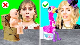 Rich Daughter VS Poor Son in Uncle Gregs 24Hour Kindergarten CHAOS [upl. by Lillith]