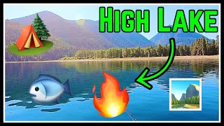 TROUT FISHING One of the BEST LAKES in OREGON Beautiful [upl. by Piks]