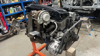 Nissan Patrol Y61 Mercedes OM606 Engine Conversion 6mm Pump HE221W [upl. by Nisen]