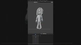 Animating looping dance animations in Blender with Rigify blender3d 3danimation animation b3d [upl. by Adiari231]