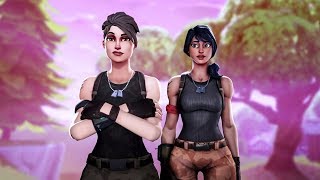 Carrying the nicest random girl on fortnite Random Duos [upl. by Brag16]