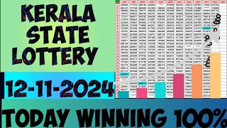 12112024 Kerala lottery guessing [upl. by Annoyik497]