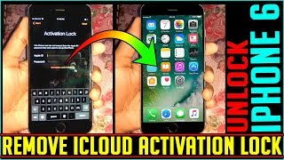 How to Unlock iCloud Activation Lock  Bypass iPhone 6 iCloud Activation Lock  100 Working  2017 [upl. by Rhianna]