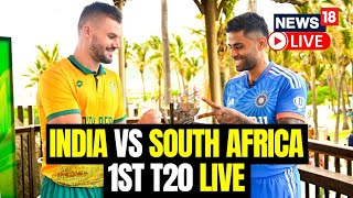 India vs South Africa 1st T20 LIVE  India Vs South Africa Live  India South Africa Live Score [upl. by Ahteral876]