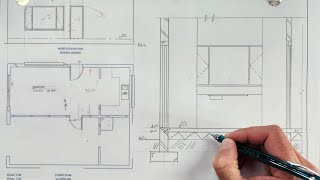 How to draw a Civil Floor Plan Elevation and Sectional Elevation  HSE  Page 512  Grade 11 [upl. by Eustasius714]