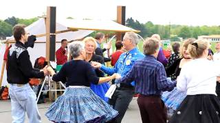 Germans Square Dancing in Tempelhof Park [upl. by Rosalee]