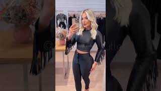 Shiny Leggings Fashion Hacks  How To Go Viral in Leather Leggings Outfits [upl. by Heron]