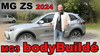 MG ZS hybrid  2024  une MG3 bodybuildée et plus encore [upl. by Aihsram]