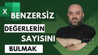 Excelde benzersiz değerler nasıl saydırılır [upl. by Isiah]