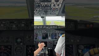 Landing into Liverpool Airport 737800 Cockpit View cockpit airportlanding cockpitview [upl. by Cesare866]