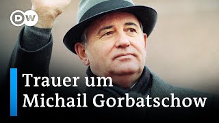 Weltweite Anteilnahme nach dem Tod von Michail Gorbatschow  DW Nachrichten [upl. by Zoellick]