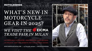 What’s new in motorcycle gear in 2025 We visit the EICMA trade fair in Milan [upl. by Eirrab]