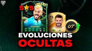 EVOLUCIONES CHETADAS😱y OCULTAS en EA FC 24 [upl. by Mohsen]