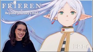 FRIEREN BEYOND JOURNEY’S END 🧝🏻‍♀️ first impressions 🔮 [upl. by Nnaeilsel990]