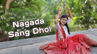 Nagada Sang Dhol  Dance  Abhigyaa Jain Dance  Garba Dance  Nagada Sang Dhol Baje Song [upl. by Drummond]