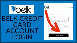 How to Login Belk Credit Card Account Online 2023 Belk Credit Card Sign In [upl. by Ayin487]