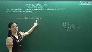 Toán lớp 7  Luyện tập nâng cao  Cô Nguyễn Quỳnh  Vinastudyvn [upl. by Keg]