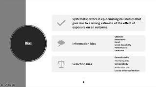 BIAS in epidemiology studies  a must know concept [upl. by Eellehs]