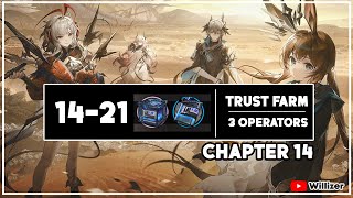 Arknights 1421  Trust Farm Easy Strategy  Absolved Will Be The Seekers [upl. by Vitale]