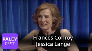 American Horror Story  Frances Conroy and Jessica Lange On Working Together [upl. by Neehar]