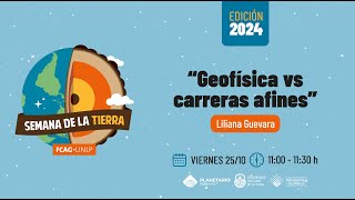 quotGeofísica vs carreras afinesquot por Liliana Guevara [upl. by Elata]