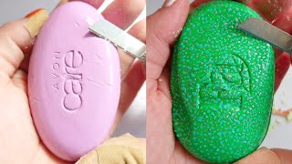 Soap Carving ASMR Relaxing Sounds no talking Satisfying ASMR Video soapcarving soapcuttingvideo [upl. by Llet]