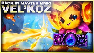 WE BACK IN MASTER MMR VELKOZ  League of Legends [upl. by Nayd]