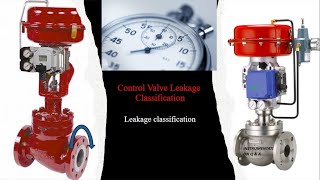 Classification Of Leakage Test Of The Control valve [upl. by Yelra]