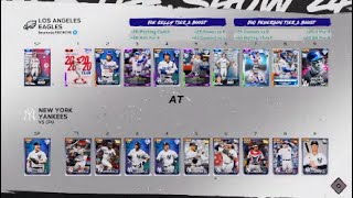 【MLBTheShow】Dodgers vs Yankees（Conquest） [upl. by Tarrant406]