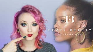 Pod lupą FENTY  czyli test kosmetyków Rihanny ♡ Red Lipstick Monster ♡ [upl. by Akimihs]