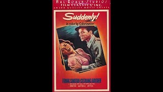 Opening of Suddenly in Colorized Frank Sinatra 1986 VHS [upl. by Eillib]