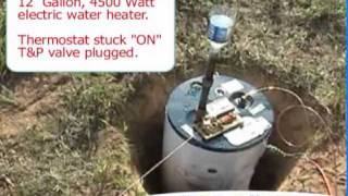 Water Heater Blast 2011 National Electrical Code Section 42247 [upl. by Irual]