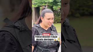 Policial descobre traição durante abordagem 😱 novela historias mininovela [upl. by Fabrienne]