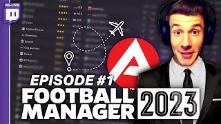 JOURNEYMAN 1 S01E01 👔💼  Football Manager 2023 Karriere [upl. by Esinej715]