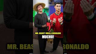 MrBeast odia a Ronaldo con toda su alma 😱 [upl. by Katuscha]