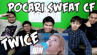 TWICE  POCARI SWEAT CF REACTION TRUE ONCES [upl. by Binah]