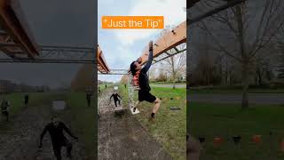 Just the Tip  Tough Mudder Obstacle [upl. by Nileve]