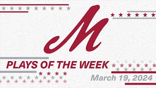 Muhlenberg College Plays of the Week March 19 2024 [upl. by Aicrop]