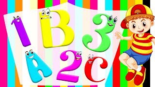 Learn ABC Phonics Numbers Preschool Learning Videos For 3 Year Old  kidsvideos [upl. by Perusse]