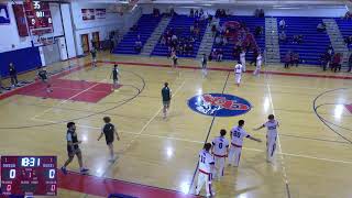 Owego Free Academy vs Vestal High School Boys JuniorVarsity Basketball [upl. by Zebulen81]