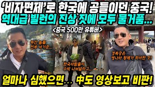 중국반응│비자면제 카드까지 꺼내들며 한국에 손 내밀던 중국정부│역대급 빌런 크리에이터 등장에 모두 물거품│중국 인민들도 창피하다고 외면한 그의 영상들│중국어로路 [upl. by Demmahum]