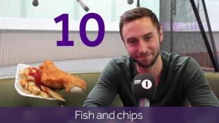 Eurovision winner Mans Zelmerlow rates British things [upl. by Nyleimaj495]