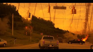 Greenland Comet shower Scene  HD clip [upl. by Randolph]