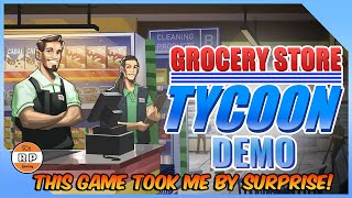 Grocery Store Tycoon This Game Took Me By Surprise [upl. by Eidroj]