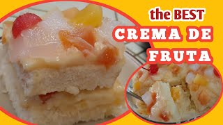 CREMA DE FRUTA  BEST RECIPE  HOW TO MAKE CREMA DE FRUTA  Anne Ceban [upl. by Cummings816]