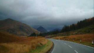 Road Trips in Scotland  Dornie West Highlands [upl. by Leacim]