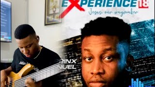 PRINX EMMANUEL LIVE MINISTRATION AT THE EXPERIENCE 18 2023  BASS COVER [upl. by Holloway]